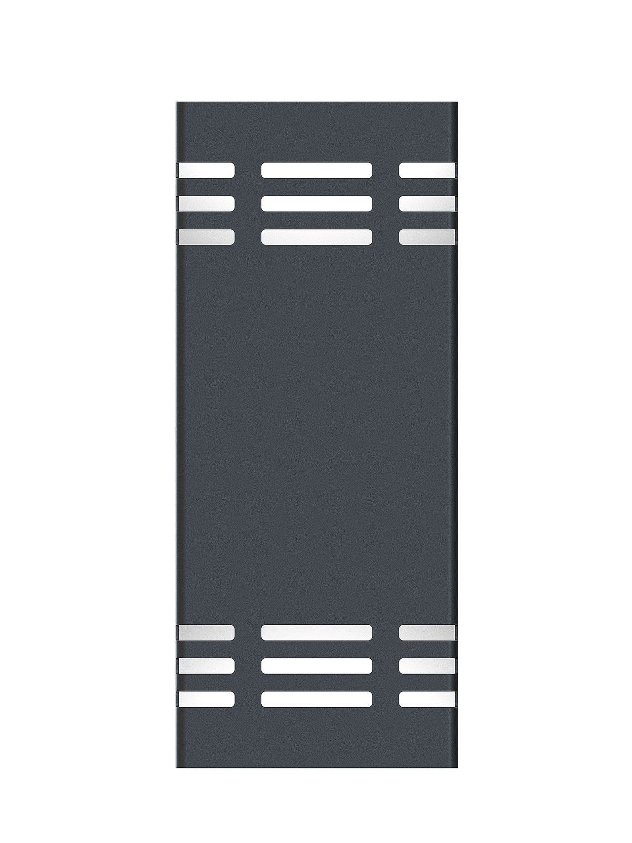 12" Up and Down Rectangle LED Wall Light