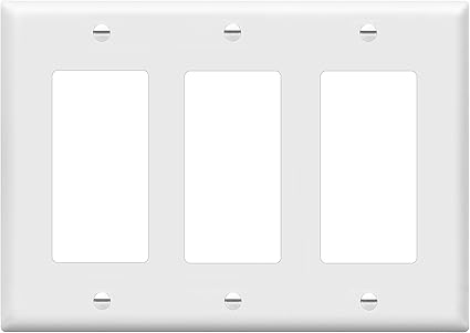 3-Gang Wall Plate