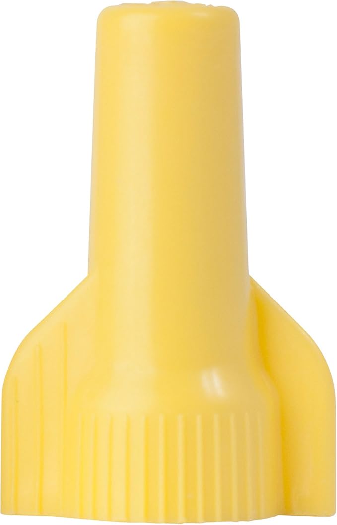 Gardner Bender 10-084 WingGard Twist-On Wire Connectors, 22-10 AWG, Electrical Wire Nut, 100 pk, Yellow