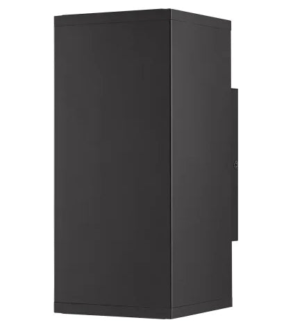 12" Rectangle LED Wall Light (Black)